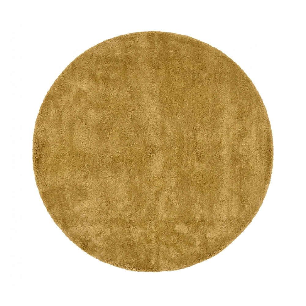 Round wool rug - Leone Gold