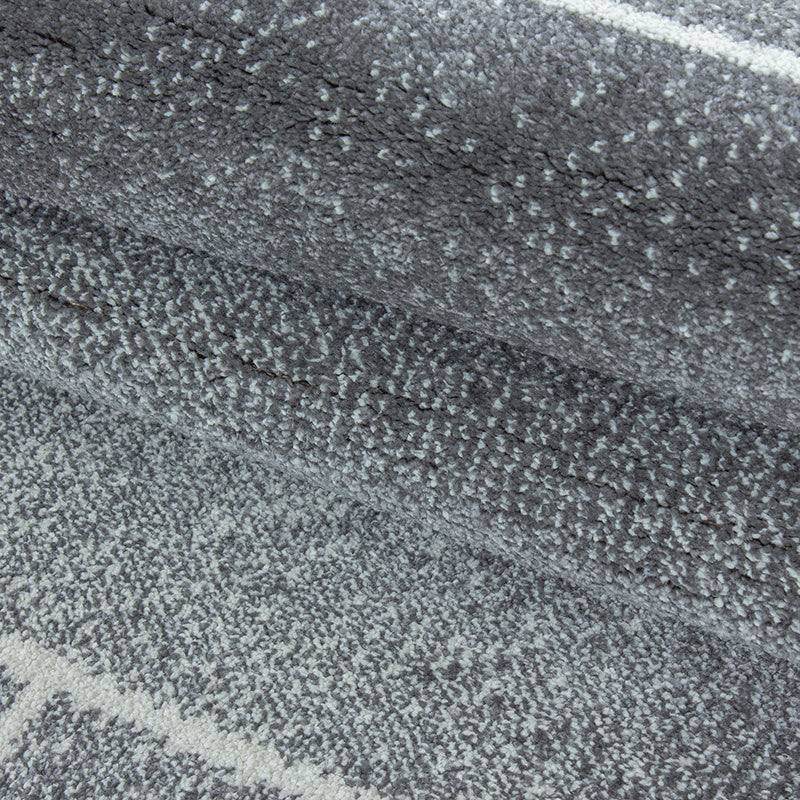 Modern Floor Rug - Brick Gray 1110
