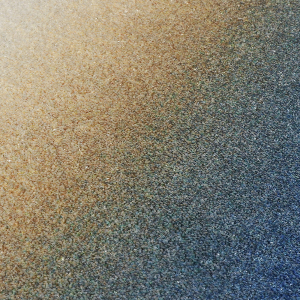 Organic Rug – Mellow Blue/Yellow