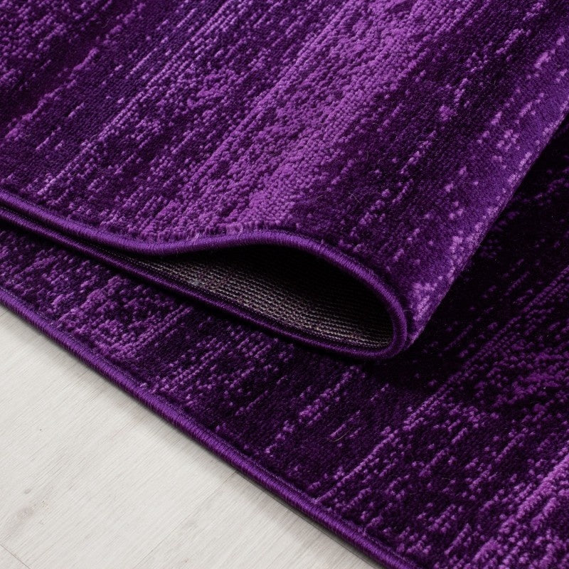Modern floor rug - Plus Purple 8000