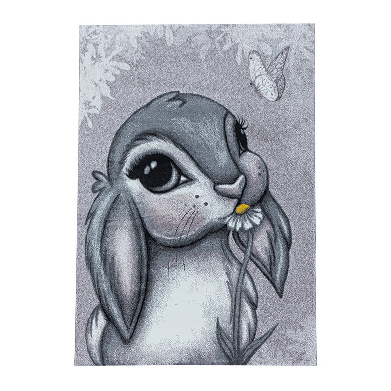 Kids floor rug - Fleurtje Rabbit Pink