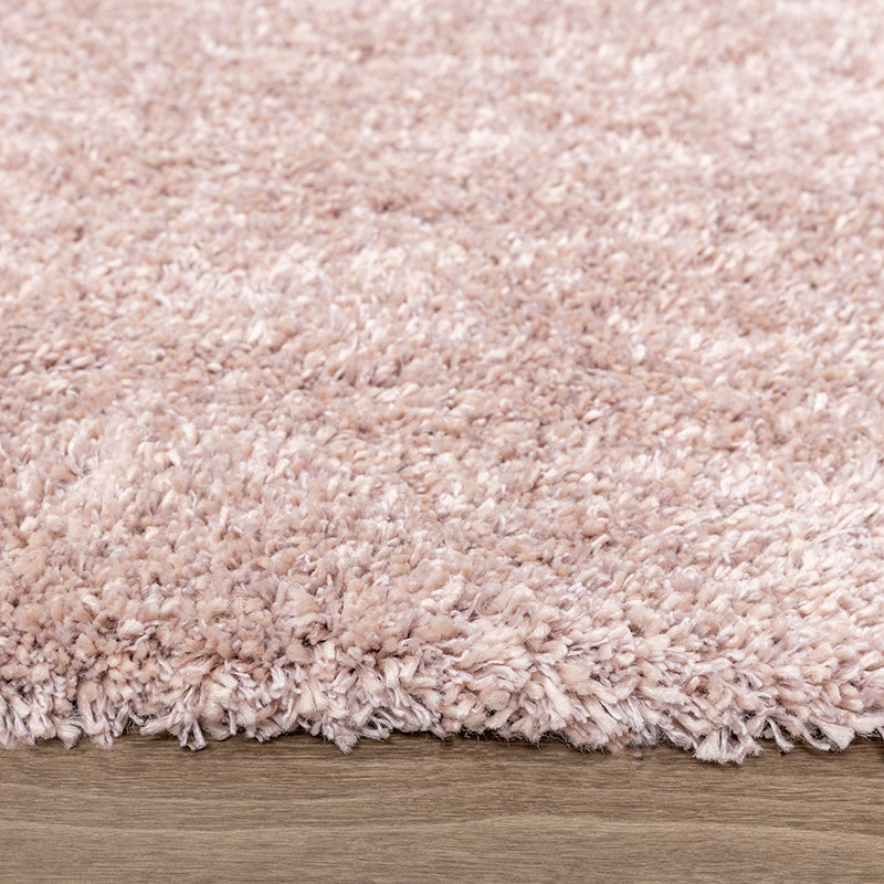 Washable High-Pile Rug - Tidy Light Pink