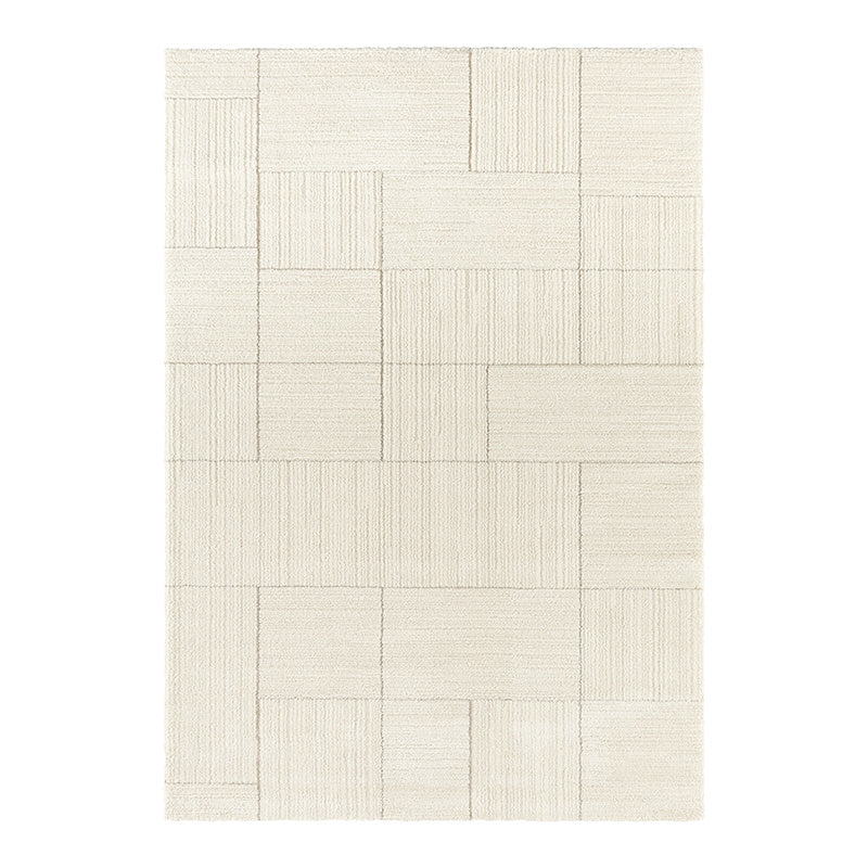Scandinavian floor rug - Glow Cream/Grey Castres