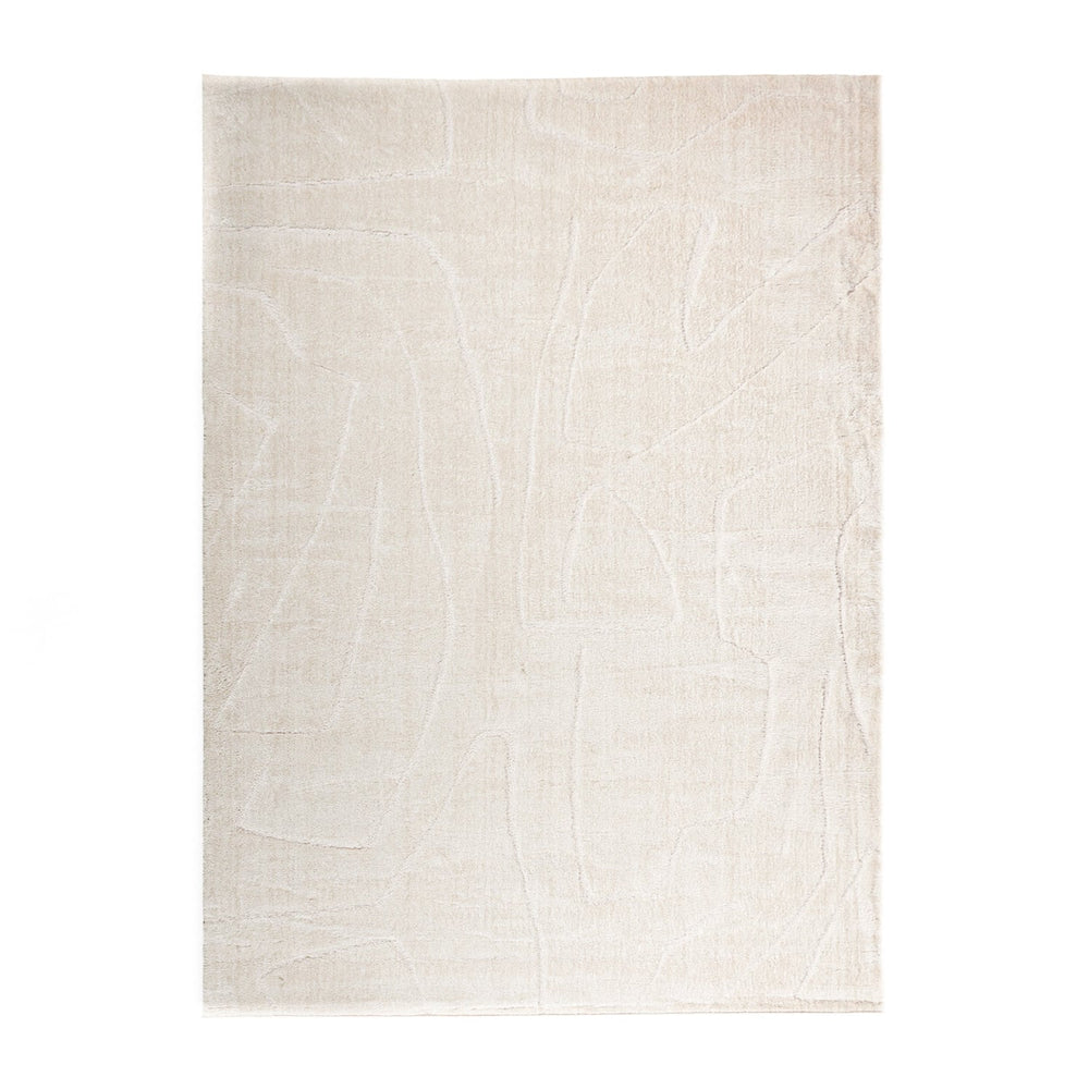 Japandi Rug - Yori Abstract Lines Cream