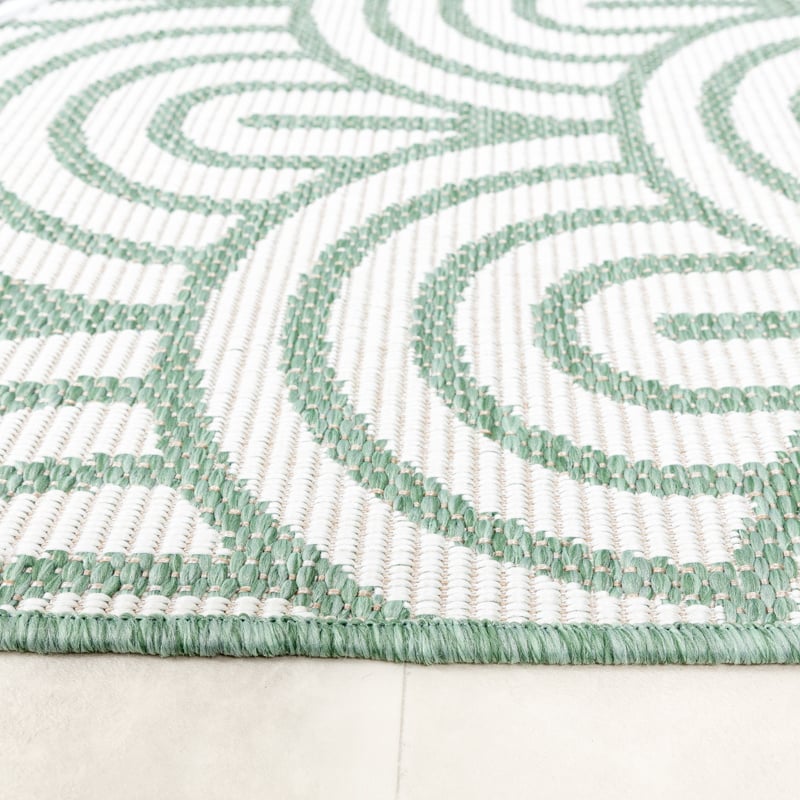 Outdoor Rug - Summer Arch Green