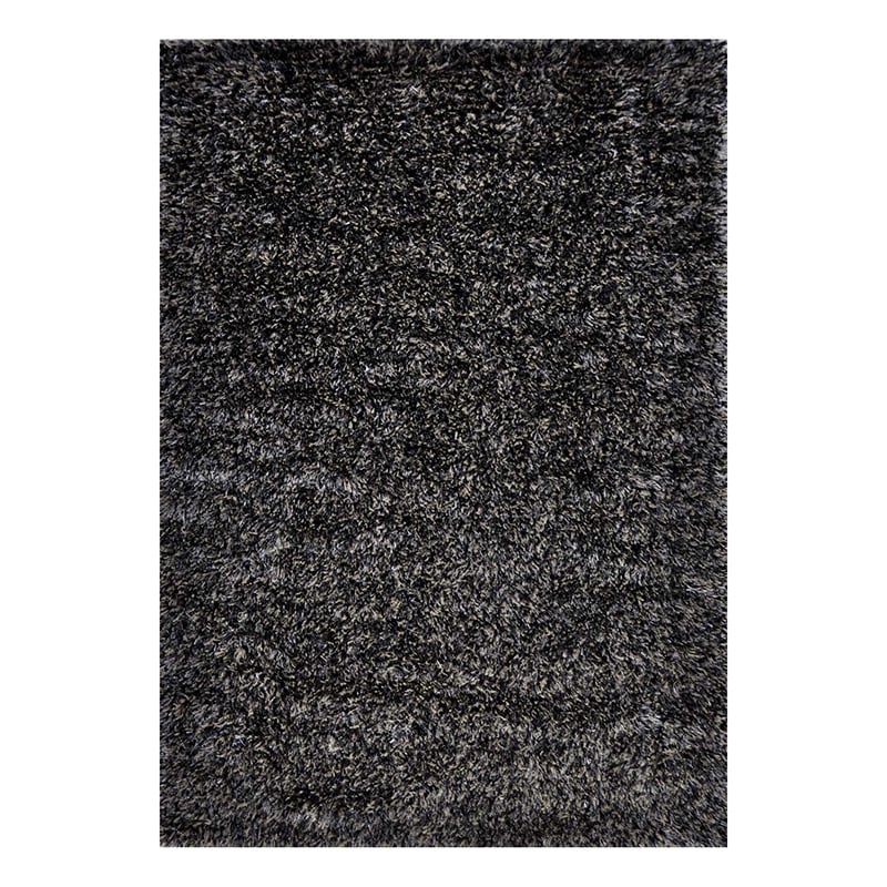 Shaggy Floor Rug - Paulina Black/Grey