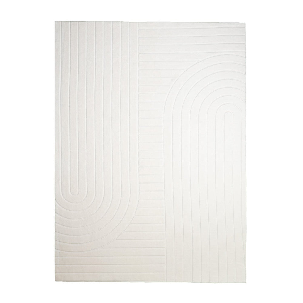 Scandinavian Rug - Charm Arches White
