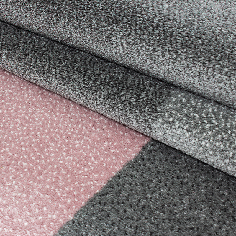Modern floor rug - Lucca Pink