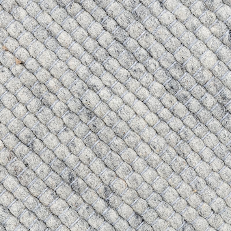 Wool Rug - Wise Grey/White