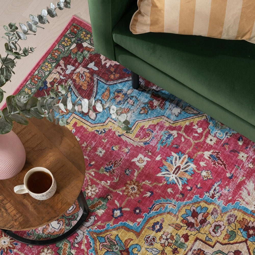 Oriental Rug - Leyla Medallion Multicolour