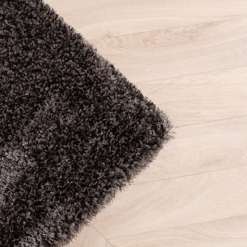 High-Pile Rug - Glazy Anthracite
