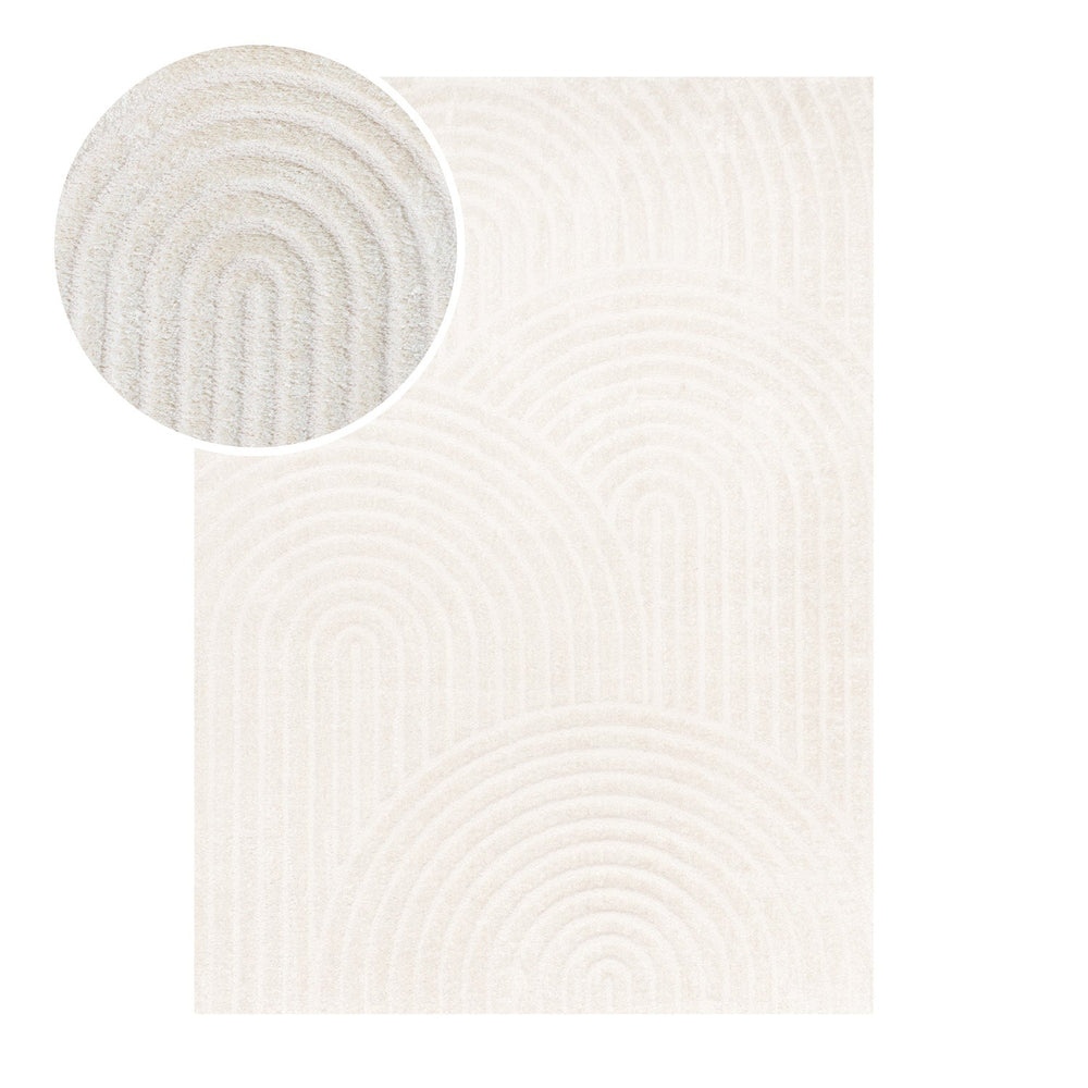 Japandi Rug - Yori Arches Cream