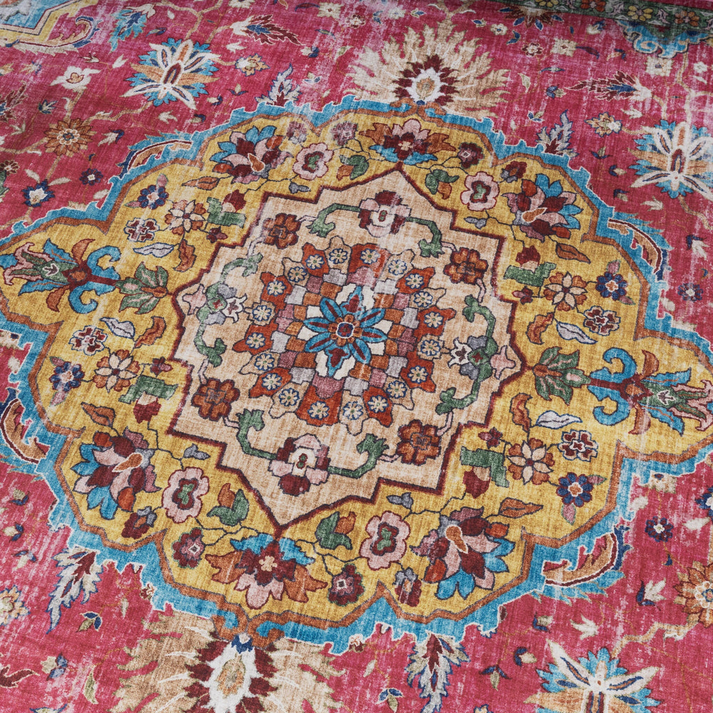Oriental Rug - Leyla Medallion Multicolour