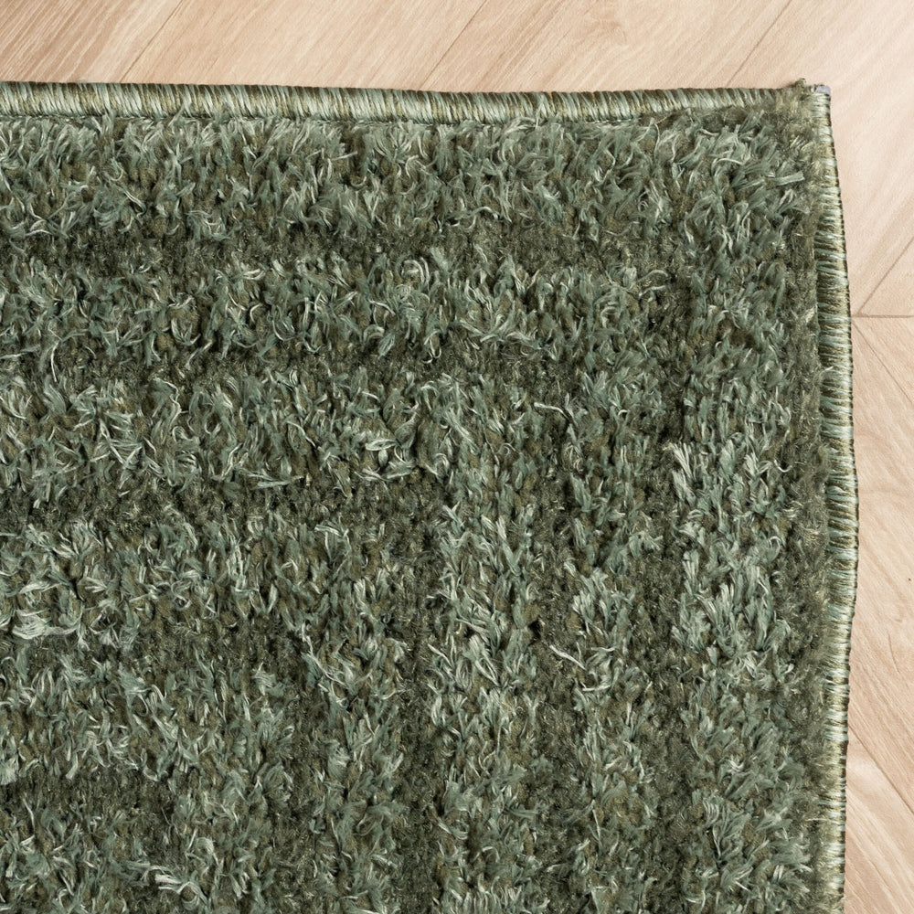 Scandinavian Rug - Lova Frames Green