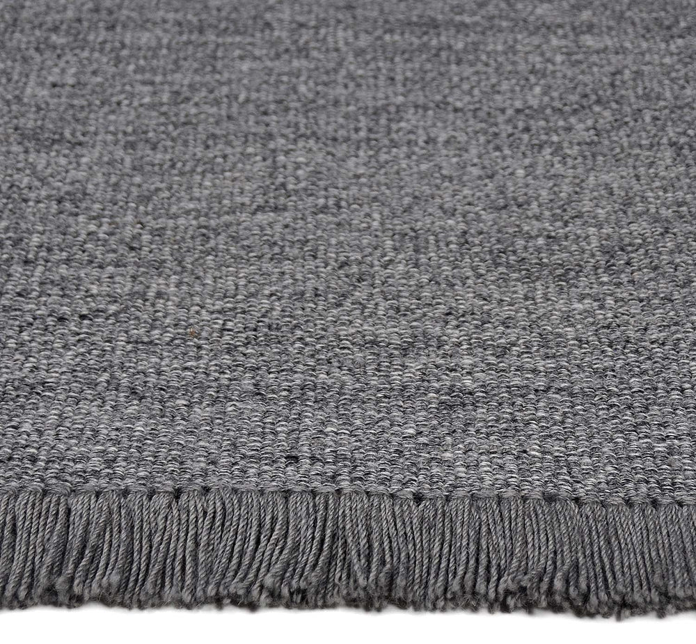 Wool floor rug - Quentin Grey
