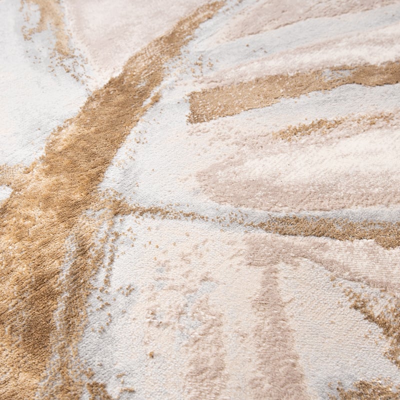 Marble Rug - Leonore Cotto Cream/Brown