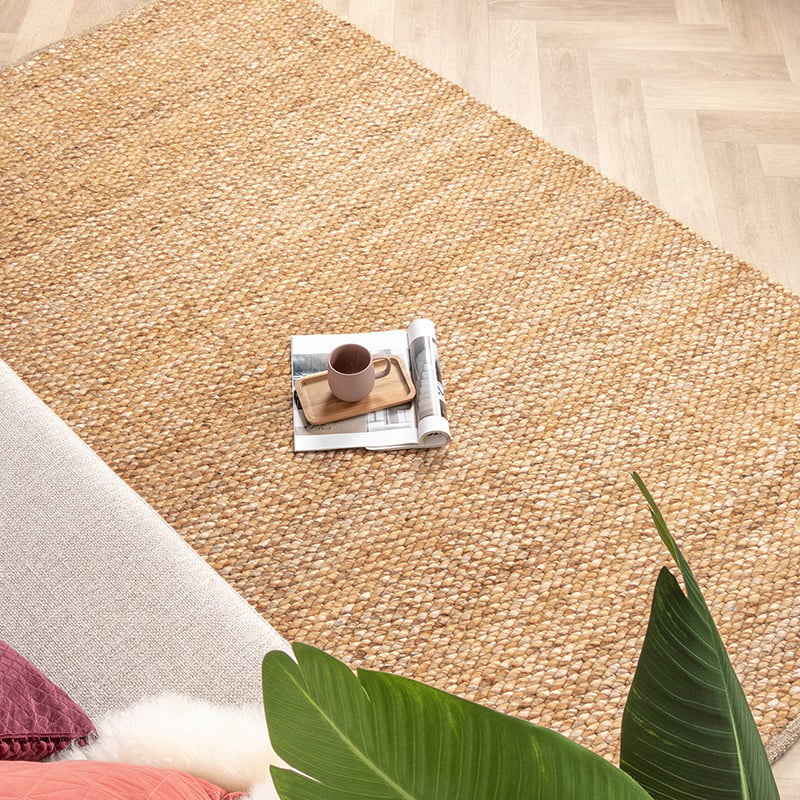 Wool Rug - Brilliant Ochre Yellow