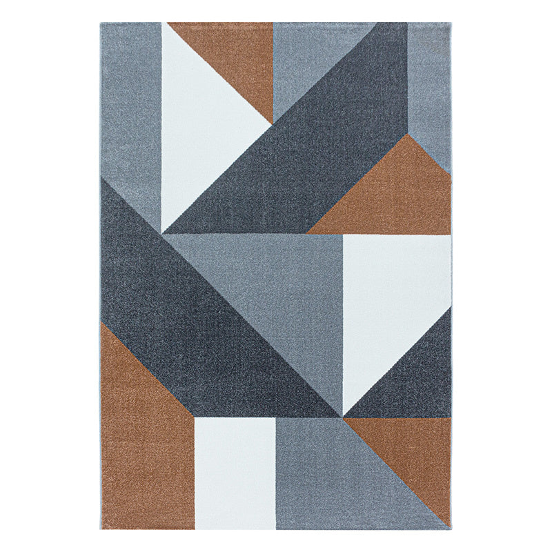 Modern floor rug - Optimism Design Brown/Gray