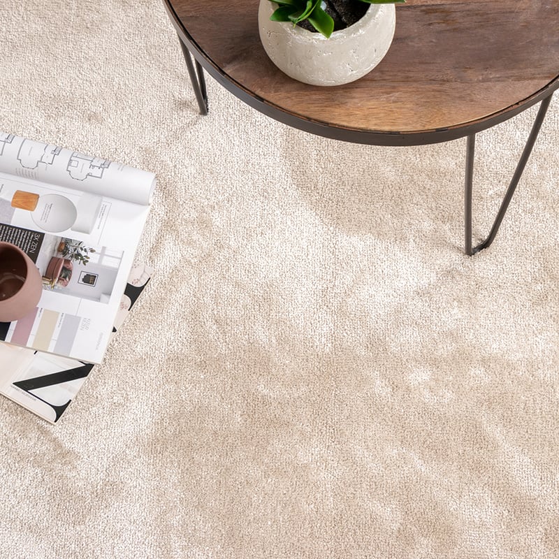 Washable Viscose Rug - Vive Cream