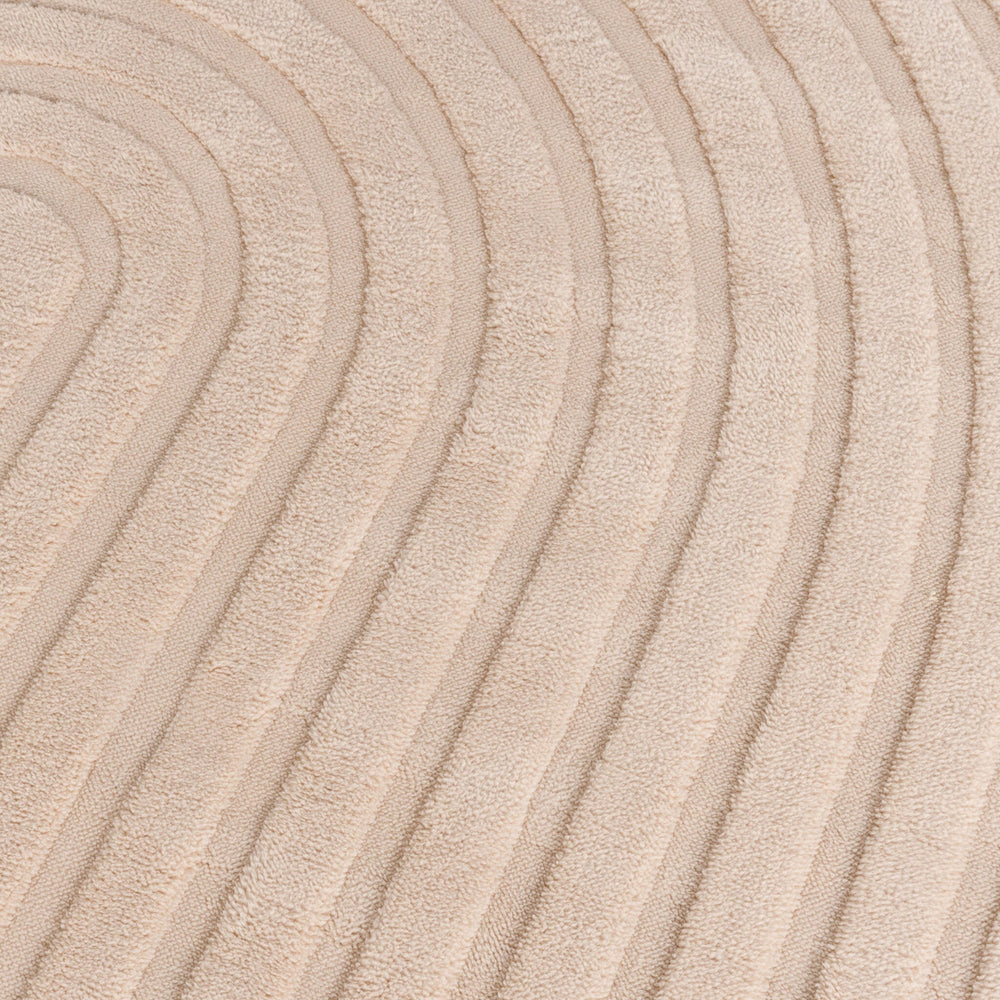 Scandinavian Rug - Charm Curves Beige