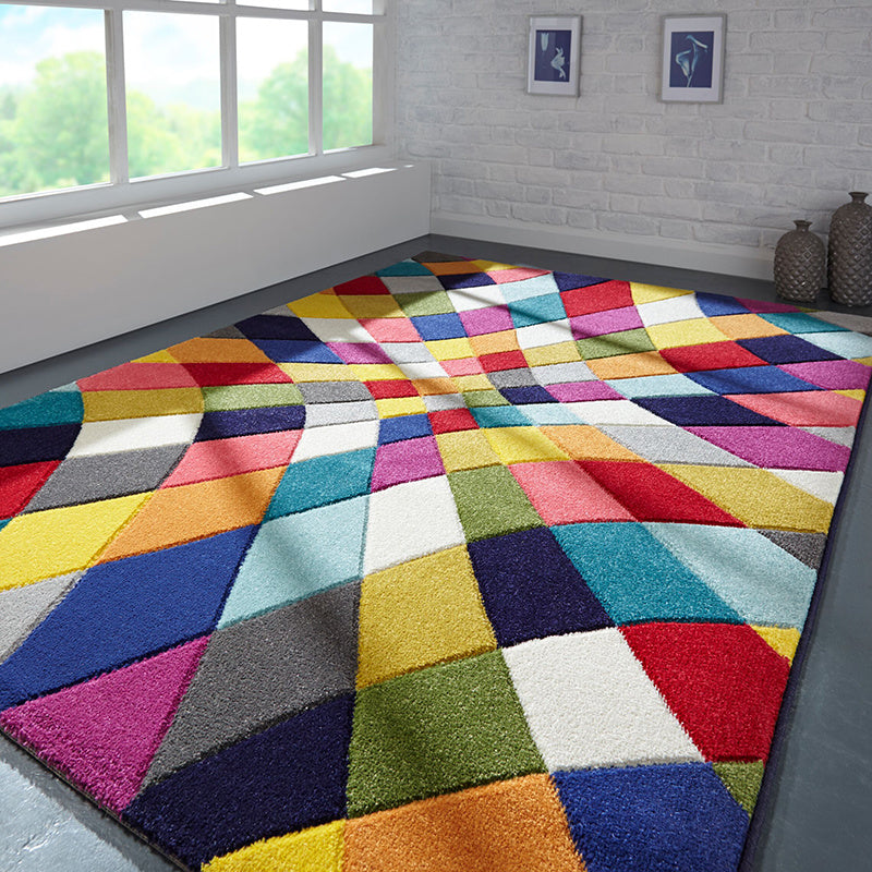 Modern rug - Spectro Rhumba Multicolor