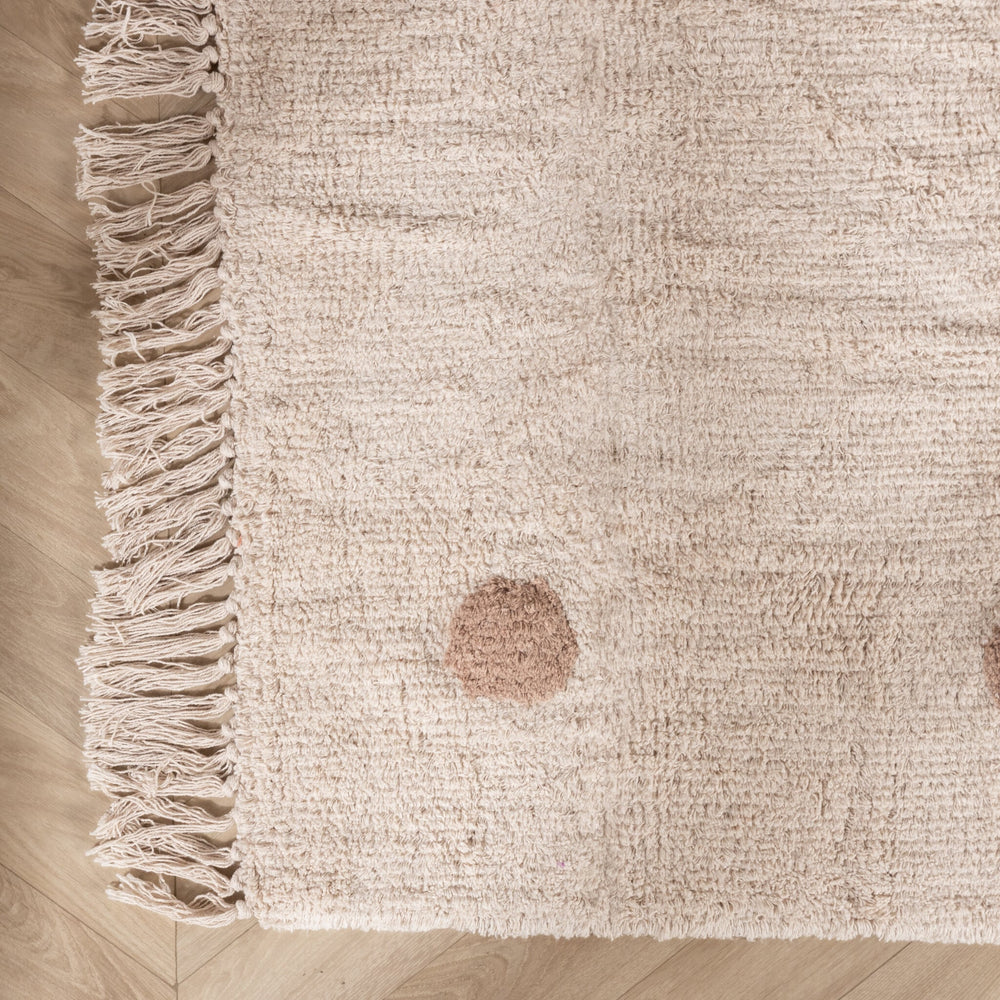 Kids Room Rug – Lou Dots Taupe