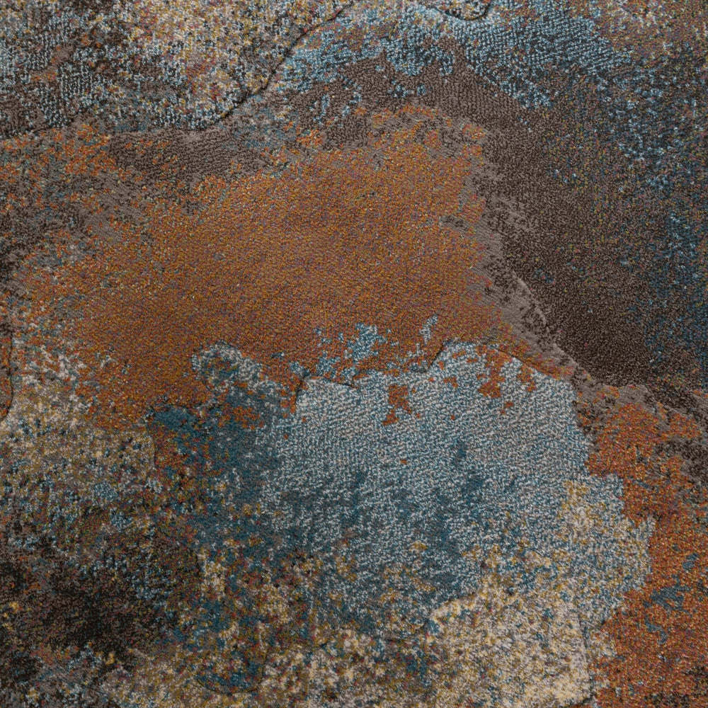 Industrial Rug - Raphael Blue/Terra