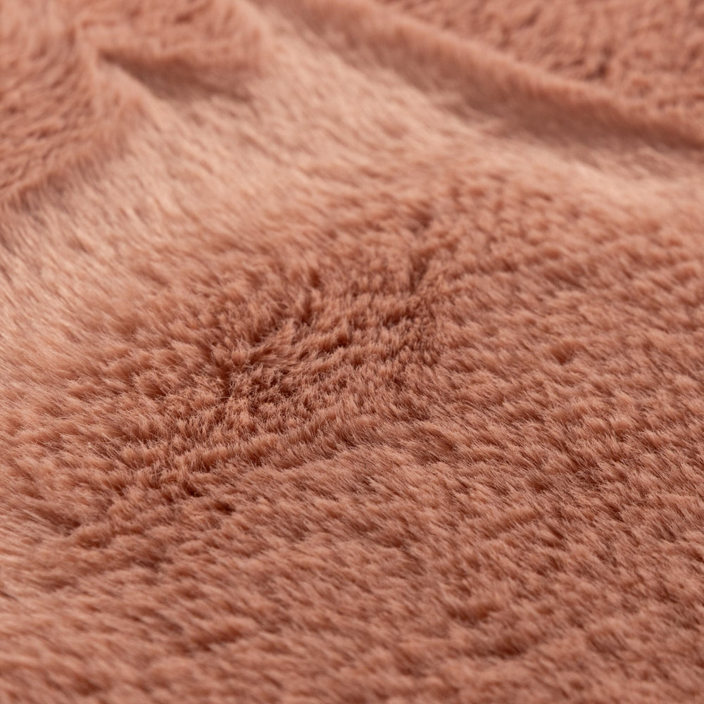 Round Low-Pile Rug – Cozy Pink