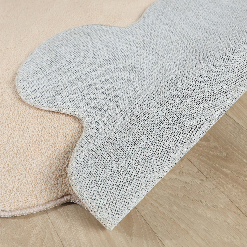 Washable rug - Puck Beige