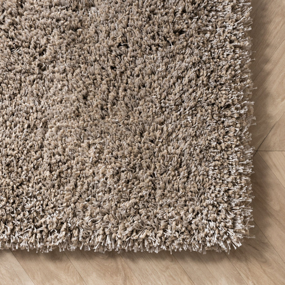 Luxury high-pile rug - Yves Taupe
