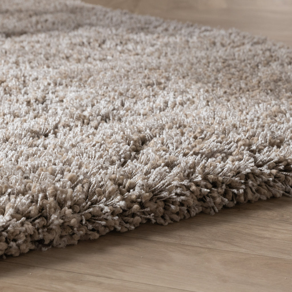 Luxury high-pile rug - Yves Taupe