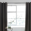 Luxury blackout curtains - Dark Taupe - Rings