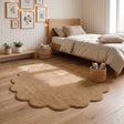 Round washable rug - Puck Brown