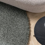 Round high-pile rug - Yves Green