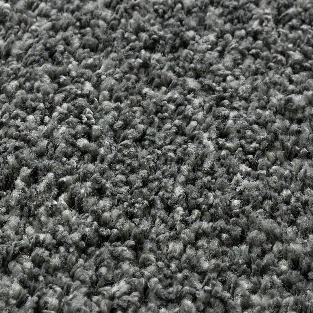 Round high-pile rug - Yves Green