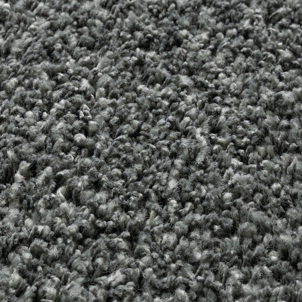 Round high-pile rug - Yves Green