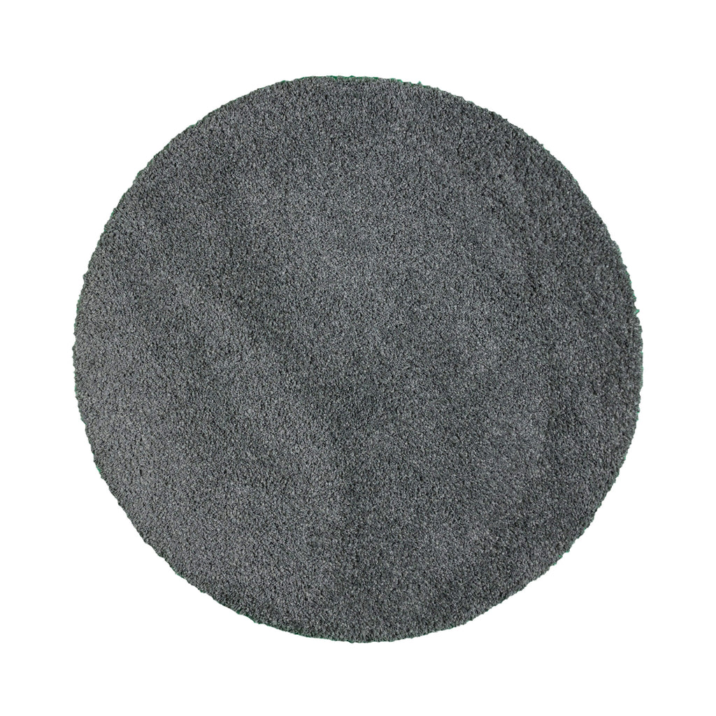 Round high-pile rug - Yves Green