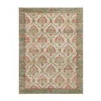 Vintage rug - Sage Grid Green