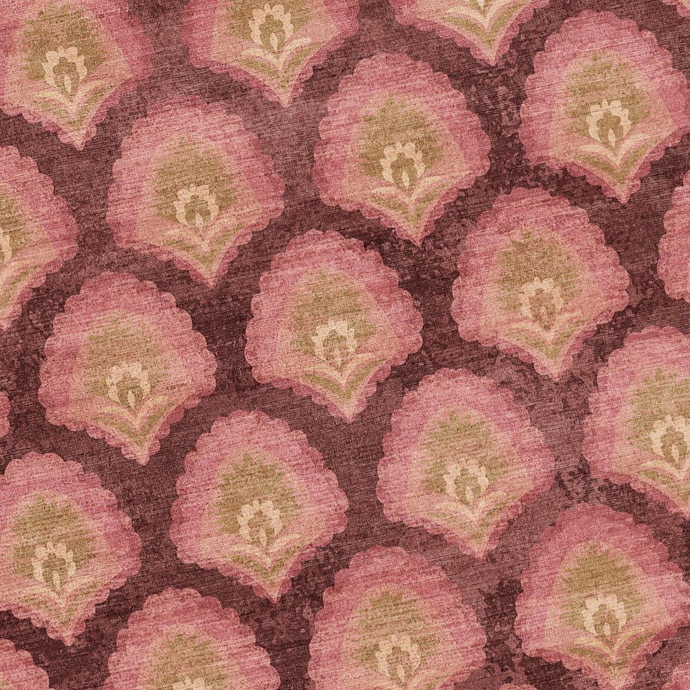 Vintage rug - Sage Pattern Red