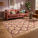 Vintage rug - Sage Pattern Terracotta