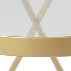 Side table - Emily gold