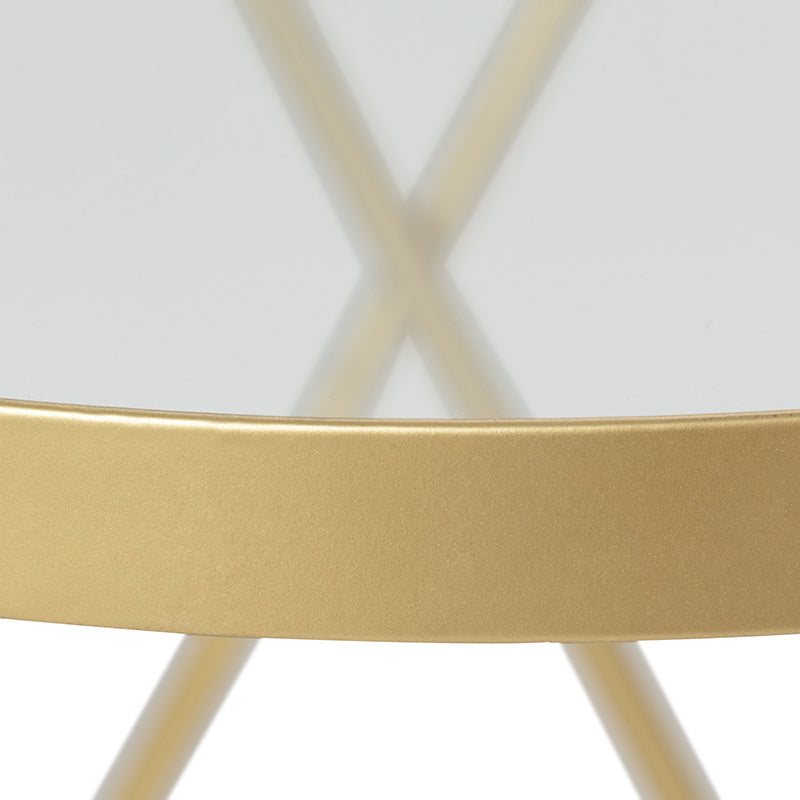 Side table - Emily gold