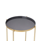 Side table - Ella Gold Grey