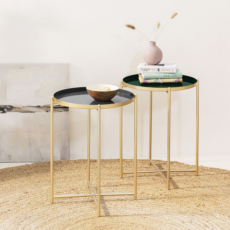 Side table - Ella Gold Grey