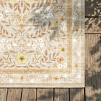 Vintage outdoor rug - Luana Yellow
