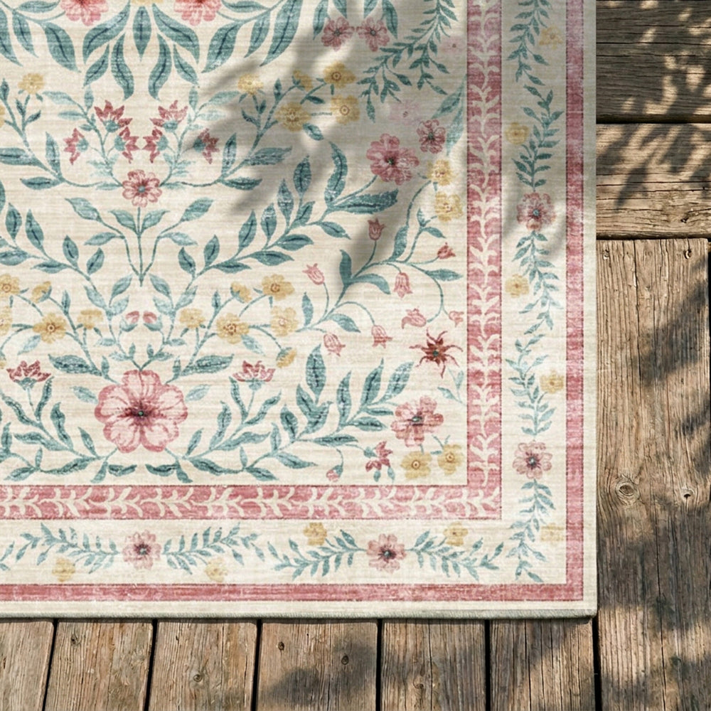 Vintage outdoor rug - Luana Multicolor