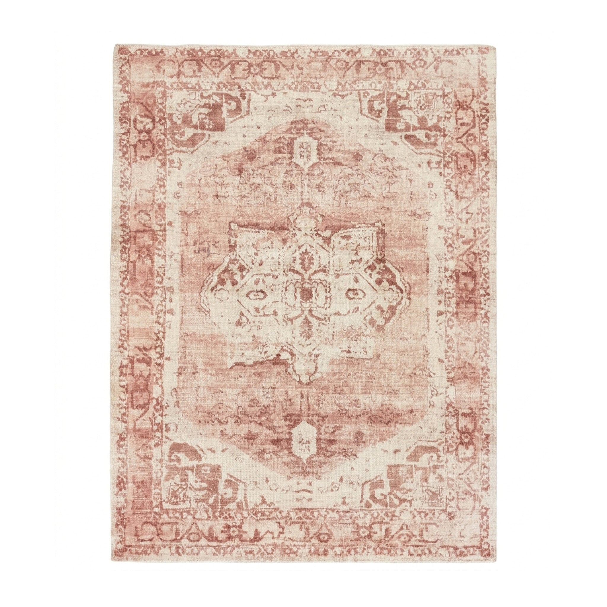 Vintage rug - Kyra Medaillon Pink