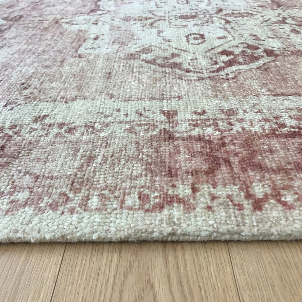 Vintage rug - Kyra Medaillon Pink
