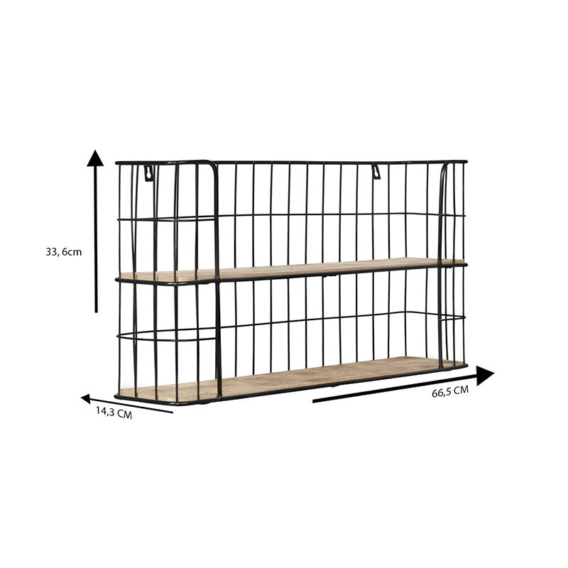 Vintage wall shelf - Rectangle