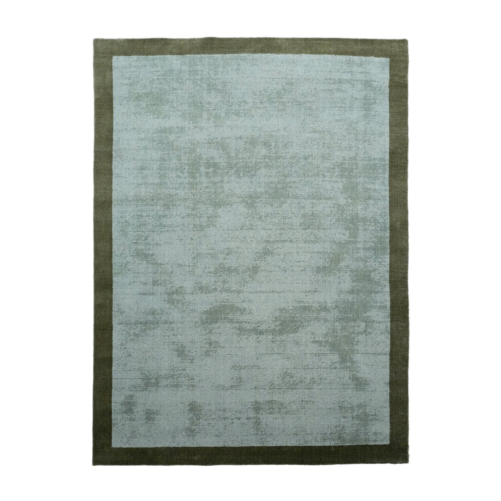Low-pile rug - Lucien Border Green
